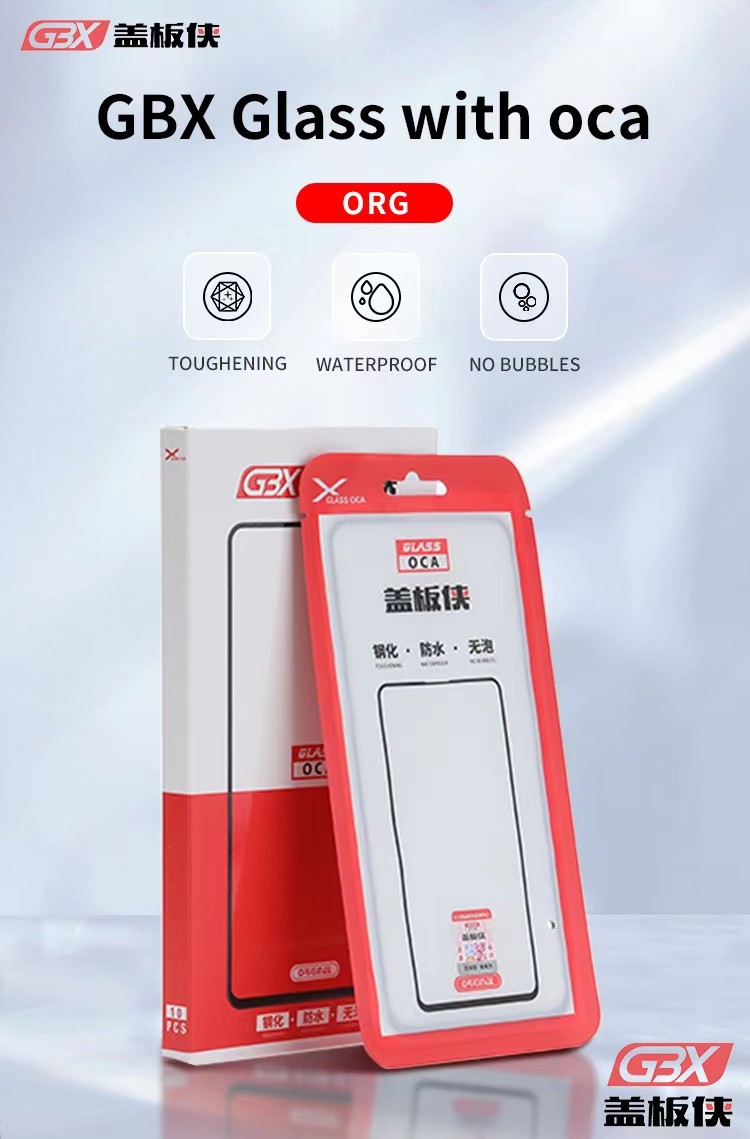 Front Outer A3 A3S A5 A5S OCA OPPO A7 Touch Glass for Mobile Phone