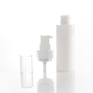 80ml Flat Shoulder Cosmetic White Lotion Pump Bottle