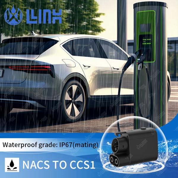 Wholesale Ev Charger Ccs Adapter Nacs to Ccs1 Dc Charging 250a Ccs Combo 1 Tesla to Ccs1 Adapter
