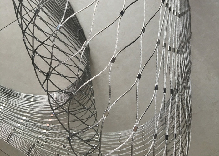 Quality Good Flexible Rope Mesh Stainless Steel For Suspended Safety wholesale