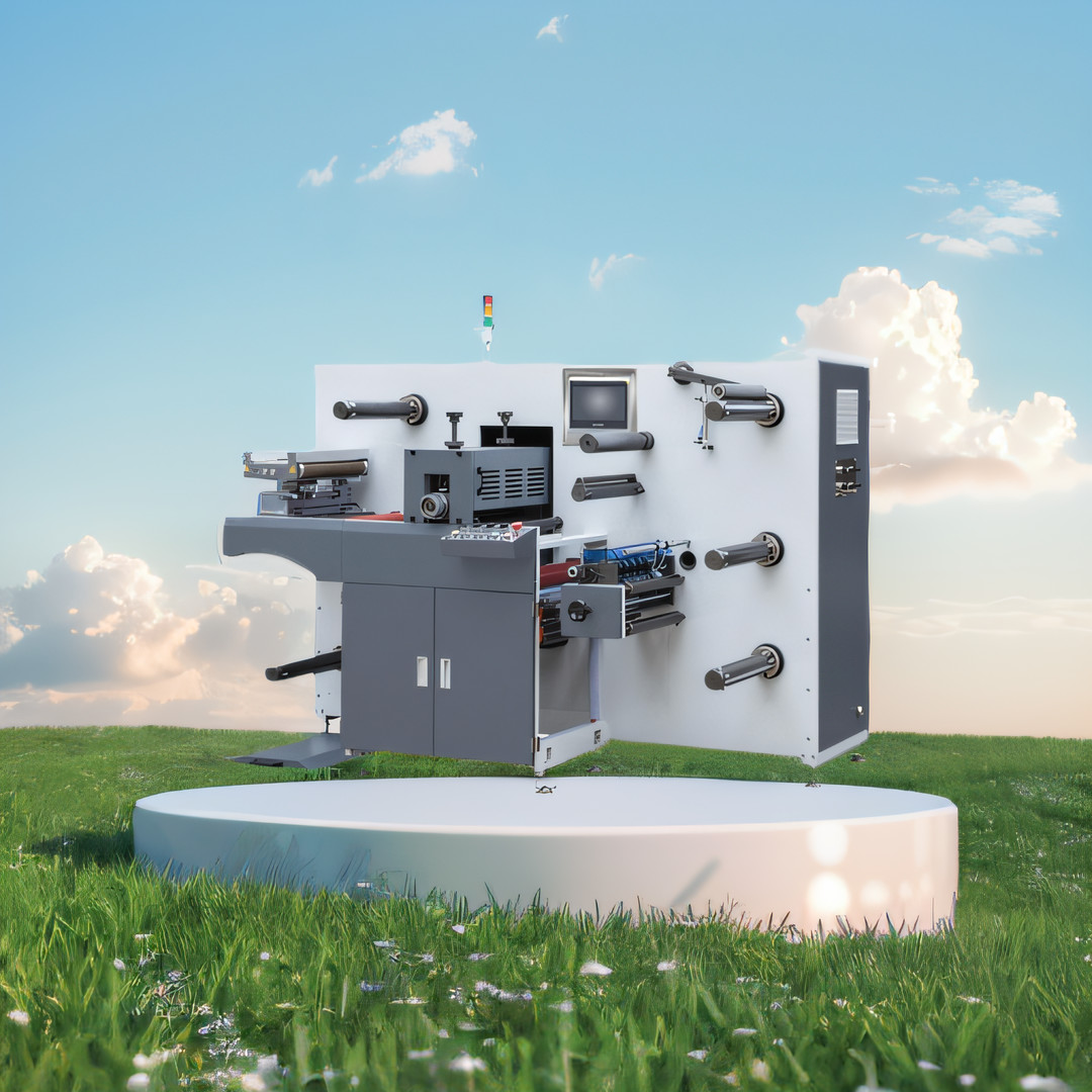 SEMI ROTARY DIE CUTTING MACHINE 650MM MAX UNWINDING DIAMETER 120M/MIN SLITTING SPEED INTERMITTENT DIE CUTTING MACHINERY