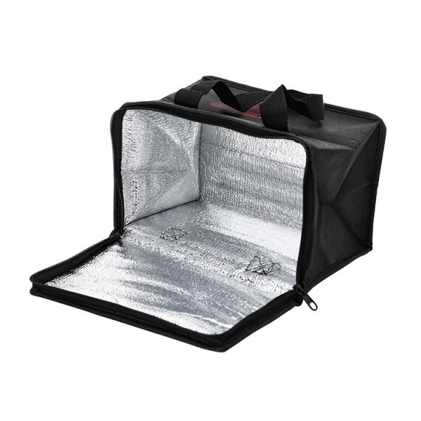 Waterproof PE Foam Insulated Delivery Bag Trunk Size Extra Large Collapsible Insulated Zippered Coolers With Reinforced