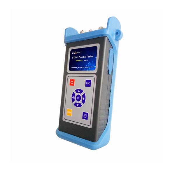 Cheap FTTH Combo 1550nm Handheld OTDR Fiber Tester With Touch Screen 4.3" for sale