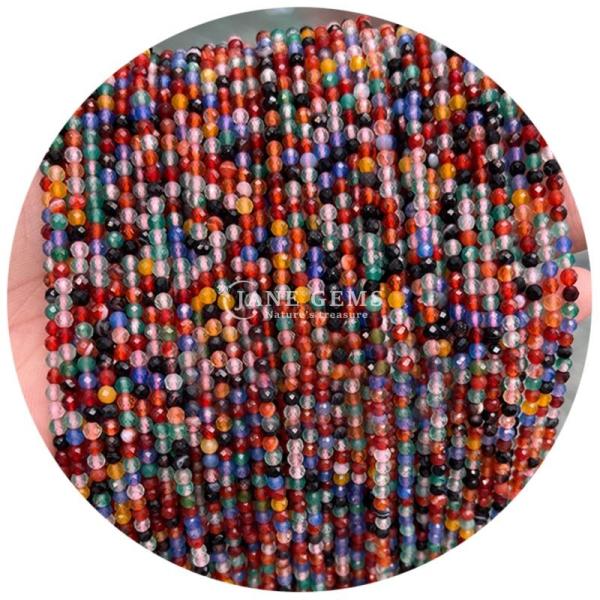 Wholesale Semi-pricious Gemstone Faceted Beads Faceted Loose Amethyst Bead