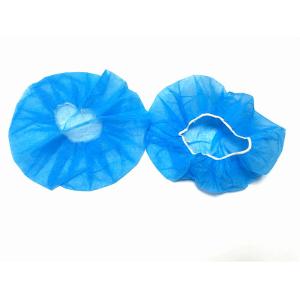 Hospital Cleanroom Consumables Disposable PP Non Woven Bouffant Cap 30GSM