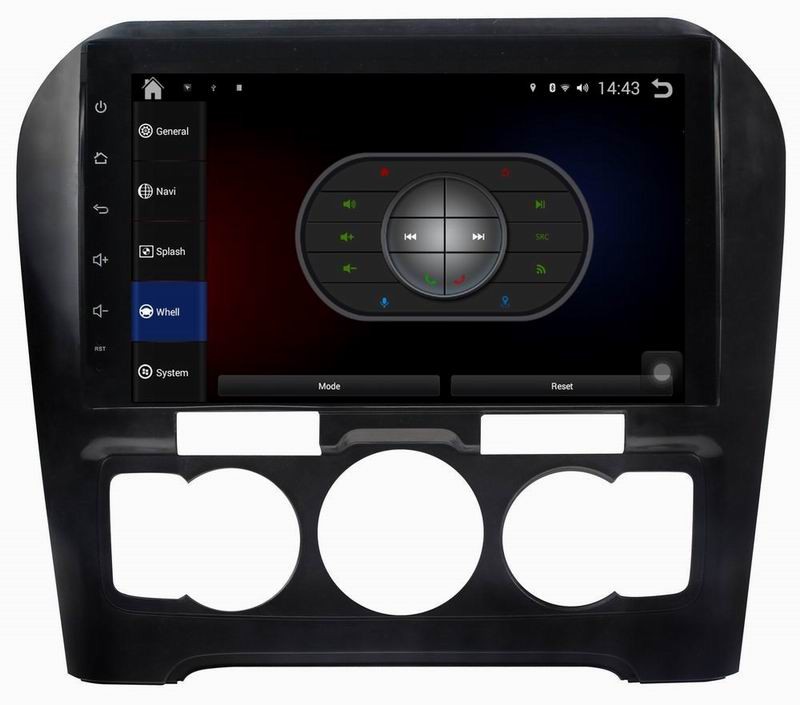 Ouchuangbo HD1024*600 android 4.4 car gps navi for Citroen C4 with bluetooth radio steering-wheel