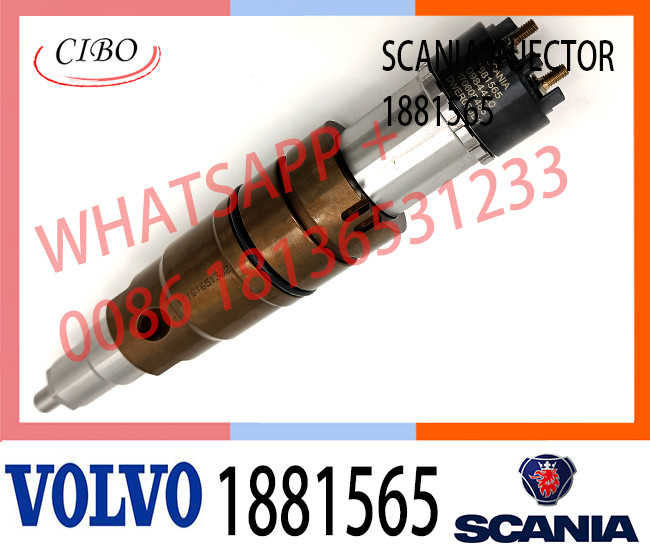1881565 Common Rail Diesel Engine Fuel Injector 2031835 1933613 2872544 For SCANIA