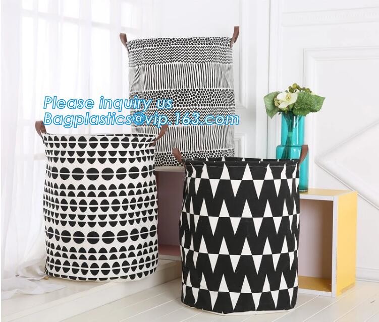 Woven Storage Baskets Handmade Custom Color New Design Cotton Rope Basket,collapsible canvas storage basket,laundry bags