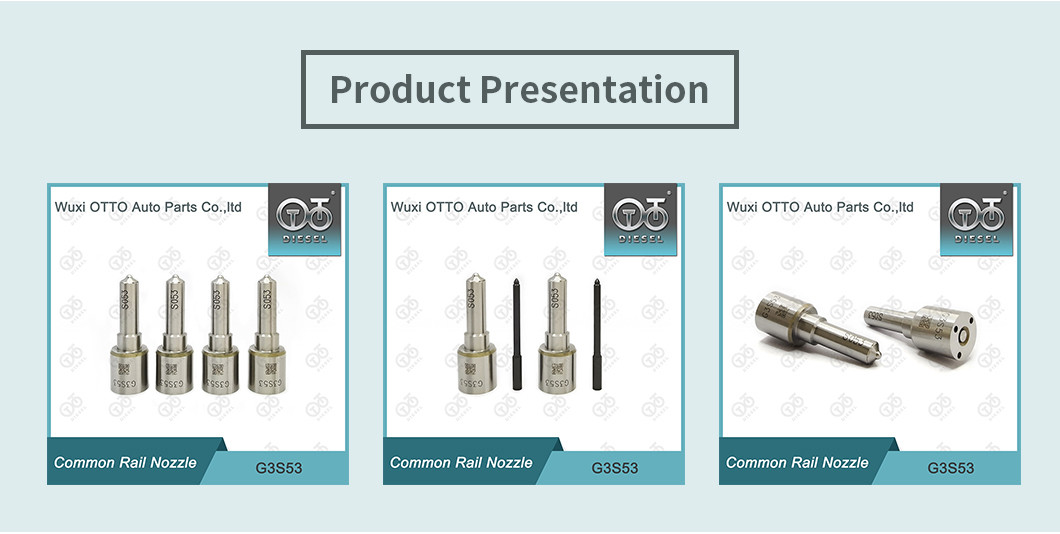 G3S53 DENSO Common Rail Nozzle For Injectors Cummins 5296723