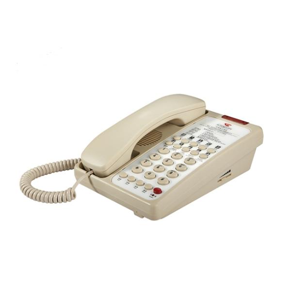 FCC Hotel Room Telephone Wall Mounted Telephone With Contact Phone Number