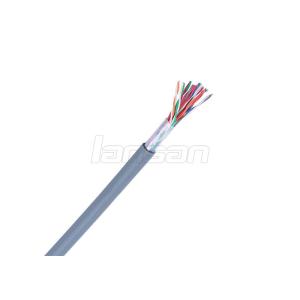 China 24 AWG Cat3 Telephone Cable Rated 12 Pairs With PVC Jacket ROHS Approved on sale