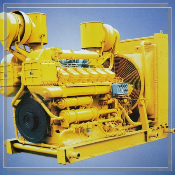 G12V190pzl Jinan Jichai Diesel Engine Four-Stroke V Cylinder Arrangement for Industrial