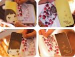 Cute Girl Plastic PVC Credit Card Holders Wallets
