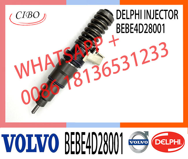 Diesel inyector common rail injector E3 Fuel Electronic Unit Injector BEBE4D39001 BEBE4D28001 20569291 for VOL B12 Tru