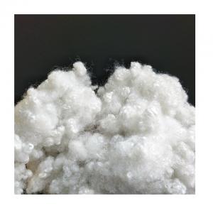 China Round Hollow Conjugated Siliconized Polyester Fiber High Tensile on sale