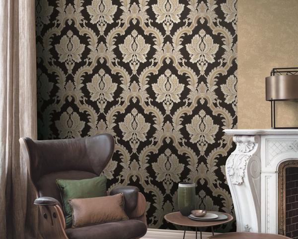 Cheap Fashion Stylish Interior Decor Wallpaper 1.06M PVC Fancy Modern Style Competitive Prices for sale