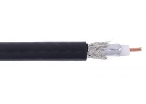 China LDPE Insulation RG 59 U Coaxial Cable , 22 AWG 75 Ohm Coaxial Video Cable on sale