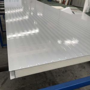 China Insulated Galvanized Color Steel Plate PU Polyurethane Wall Sandwich Panel Manufacturer In Foshan on sale