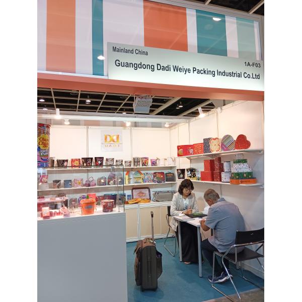 DADI Metal Tea Tin Box Customization Square Empty Tea Tin Boxes Support OEM Printing