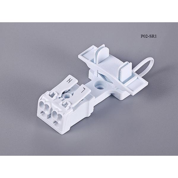 Screwless Cable Clamp Wire Push In Connector P02-SR1 P02-SR2 For Lamp