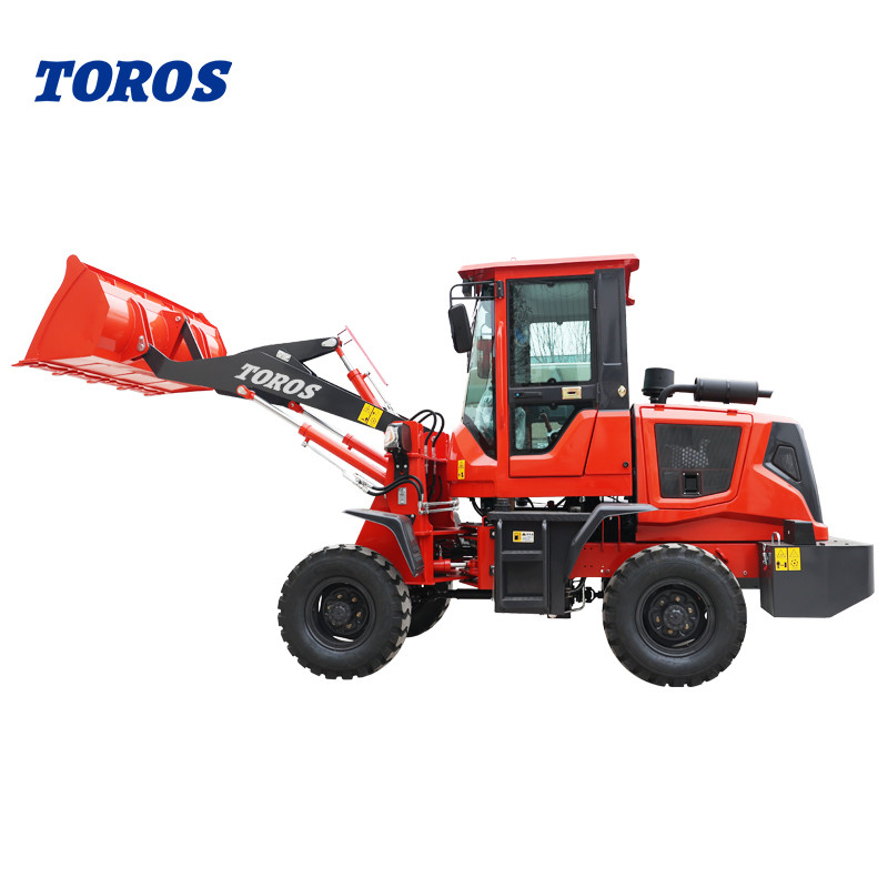 China Powerful EPA Engine Mini Wheel Loader Machine For Construction Projects on sale
