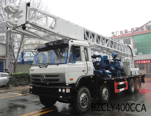 tracked mounted water well drilling rig for 400m waterwells