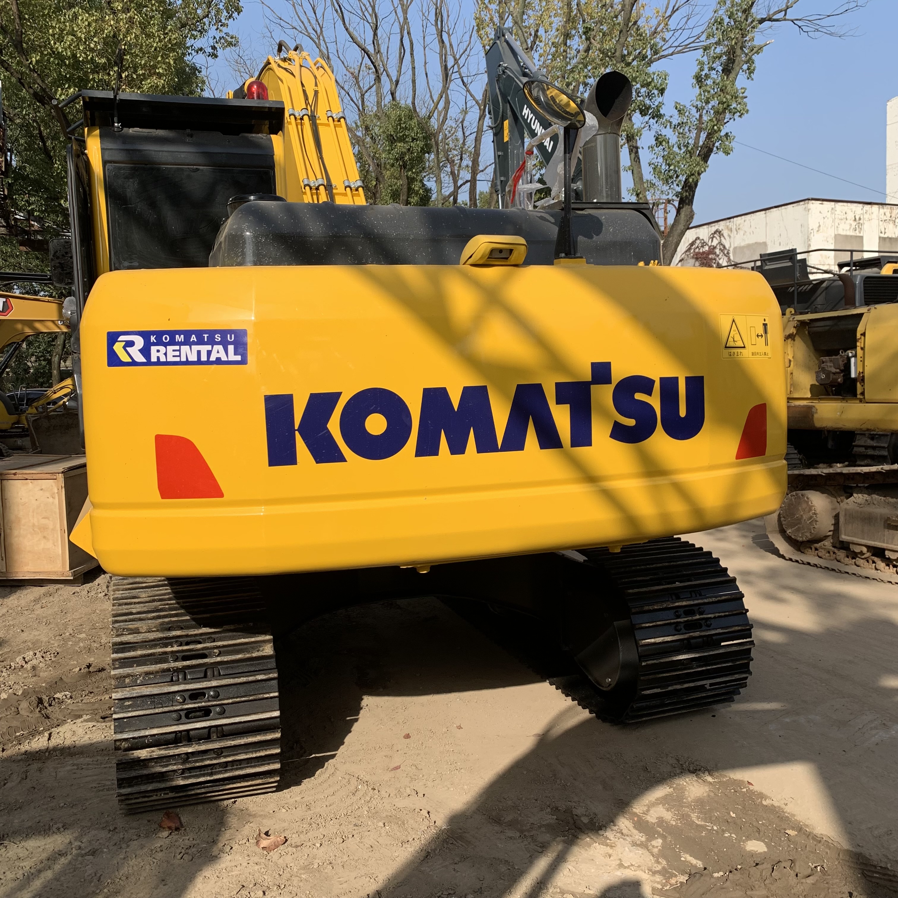 Original Color Komatsu PC200-8 Excavator Secondhand PC200-7 200-6 Excavator from Japan