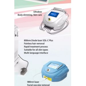 Quality Portable Ultrasound Fat Reduction Machine With Radio Frequency Cavitation wholesale