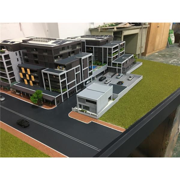 Abs and acrylic table display 3d scale house model for apartment