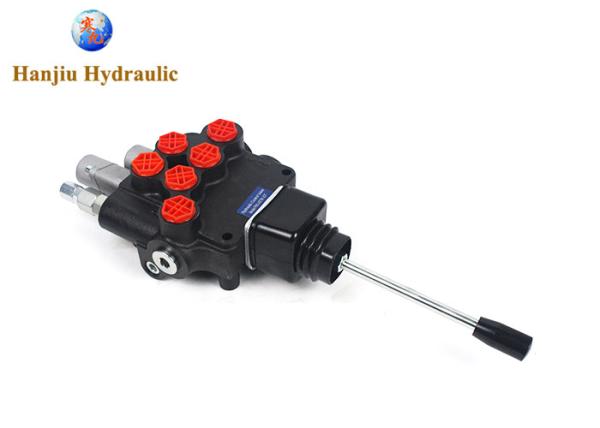 Cheap P80 Joystick Directional Control Valve 4 Positions Double Acting Manual Control Type for sale