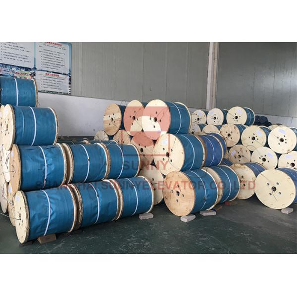 Right Hand Regular Lay Wire Ropes With Steel Core / Mixed Core / Traction System