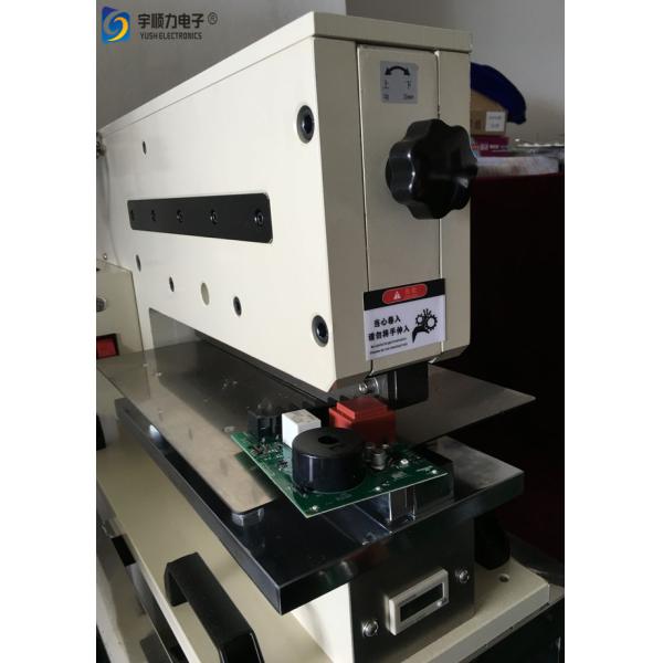 Pneumatic guillotine PCBA /FR4 PCB Depaneling / Depaneler, V-CUT MC PCB Separtor / PCB Cutter YSVC-2