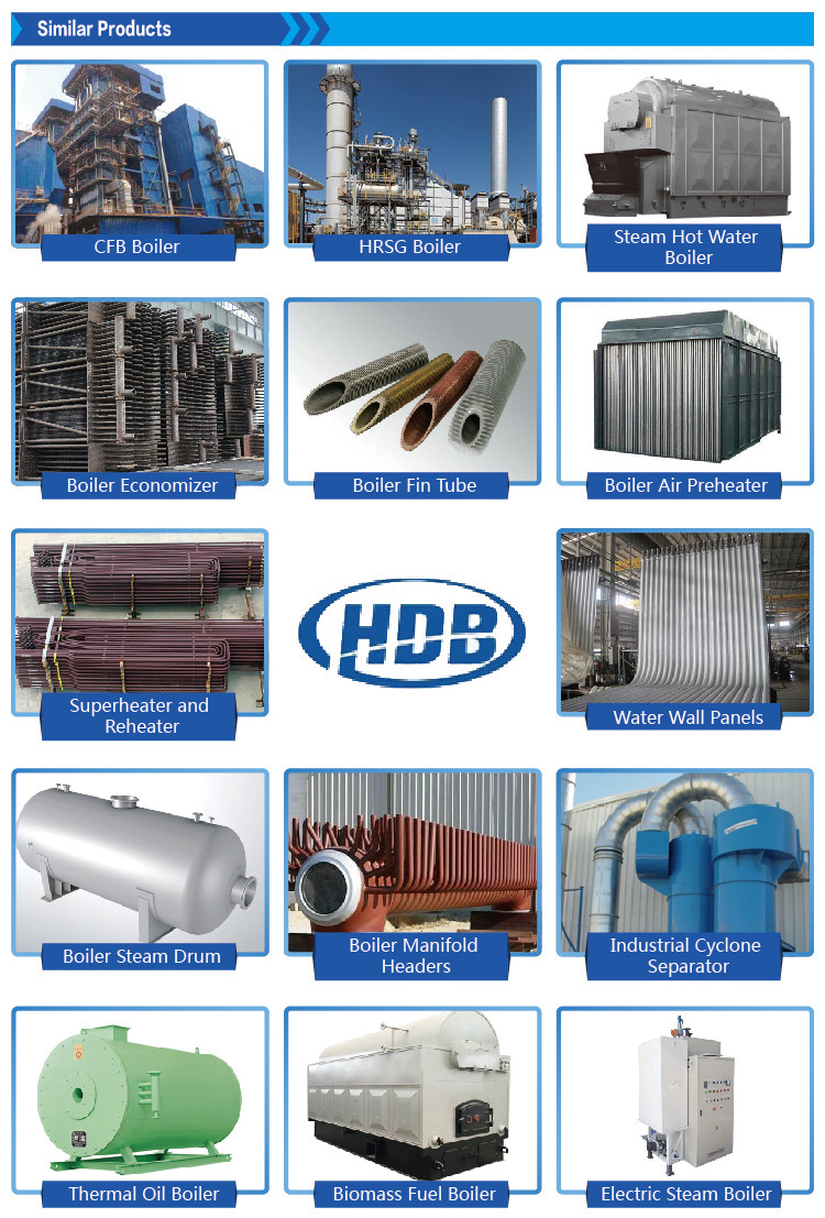 High Thermal Efficiency Horizontal Boiler Economizer with 1 Year Warranty and Serpentine Tube Design