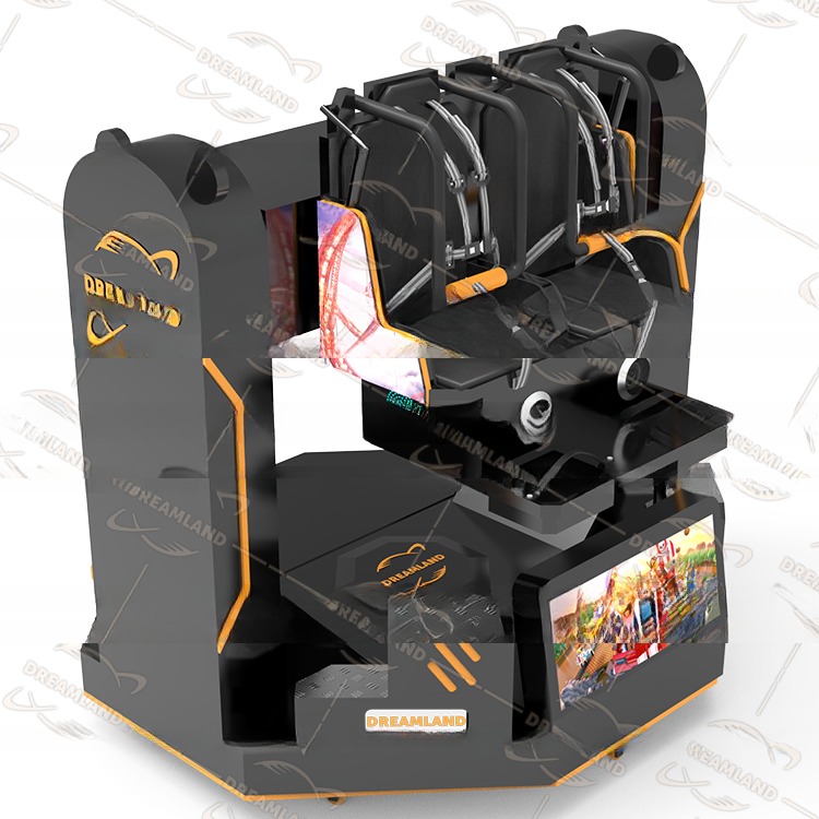 2022 Dreamland new exclusive super 9d vr fight games 1080 crazy 360 vr simulator for vr theme park