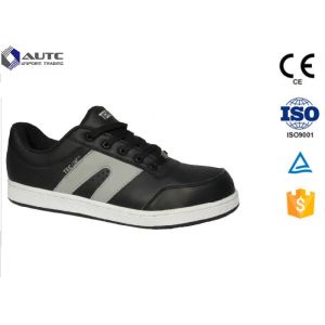 Composite Toe Safety Shoes , Electrical Safety Shoes Steel Plate Breathable