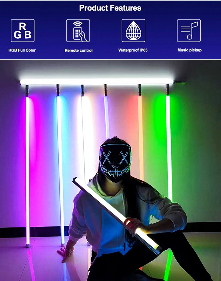 2023 New RGB Light With Software And By Remote Control Made In China With Package