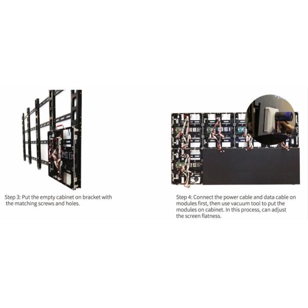 2K 4K P1.5 P1.87 P2 P2.5 900cd/sqm Fixed LED Video Wall