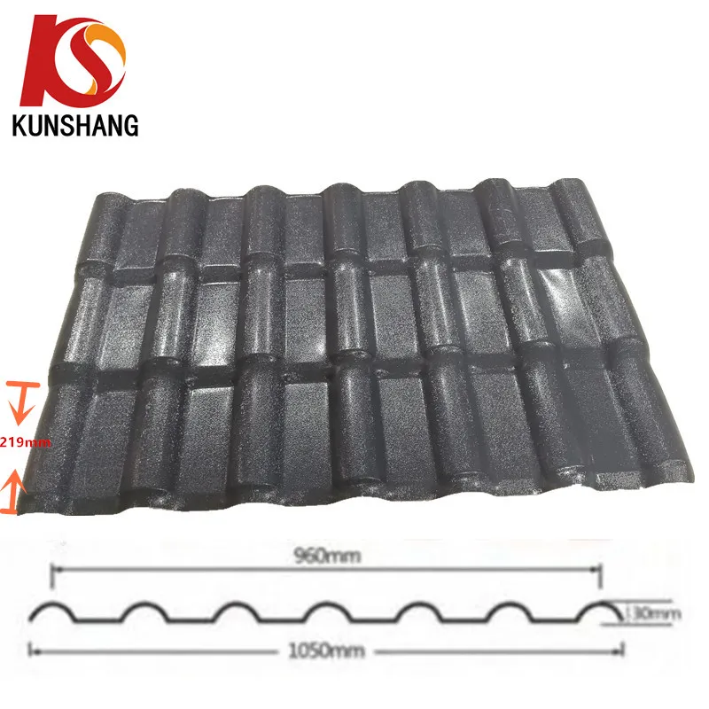 Durable and Stylish Spanish PVC Roof Tile The Perfect Roofing Solution