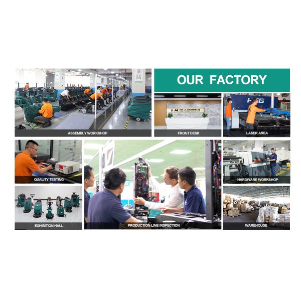 90W 21Inch Walk Behind Auto Scrubber Machine Mop For Floor Washing Cleaning