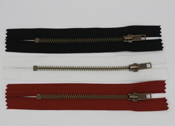 Cheap H65 Metal Brass Nomex Aramid Fire Retardant Zippers Heat Resistance For Uniforms for sale