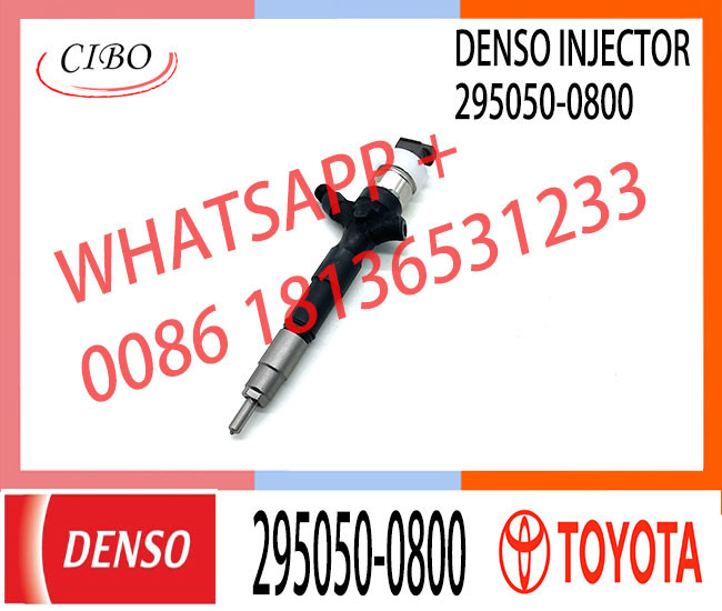 Common Rail Fuel Injector 23670-09380 295050-0813 295050-0540 295050-0800 For Toyota Hilux 2KD-FTV
