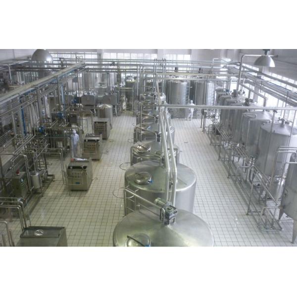 Full Automatic 2000L/H ESL Milk Processing Line With Pouch Package