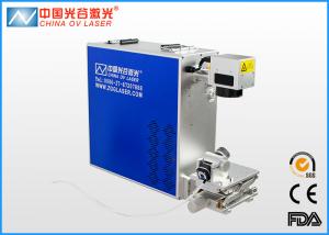 China 20W Fiber Laser Marking Machine For Printed Circuit Board Chip Mobile Phone Shell on sale