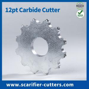 China 12 Point Carbide Cutters For TFP-260 Surface Prep Contractors Hire Depots And Fleets on sale