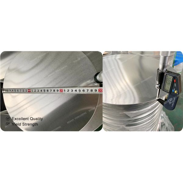 1050, 1060, 1100, 3003 Aluminum Circle Customizable | For Lamp Shades, Automotive Heat Shields & Heat Sink Substrates