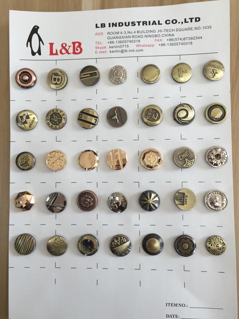 Hot Sale Round Resin Garment Suit Coat Button With Various size