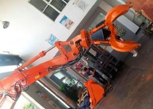Quality 570kg Excavator Rotating Grapple Hardox450 For Handling Steel Scrap wholesale