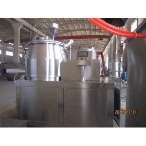 GMP 50 Kg / Batch High Speed Mixer Granulator