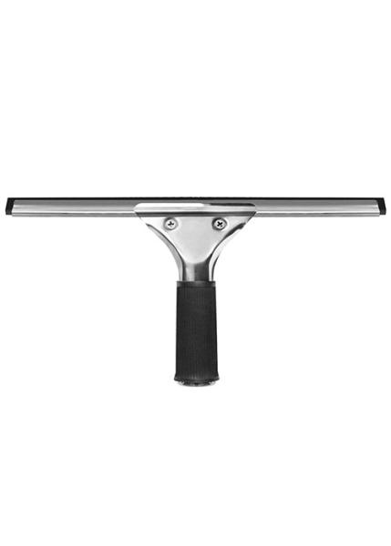 Cheap Straight Blade Rubber Grip SS Industrial Window Squeegee for sale