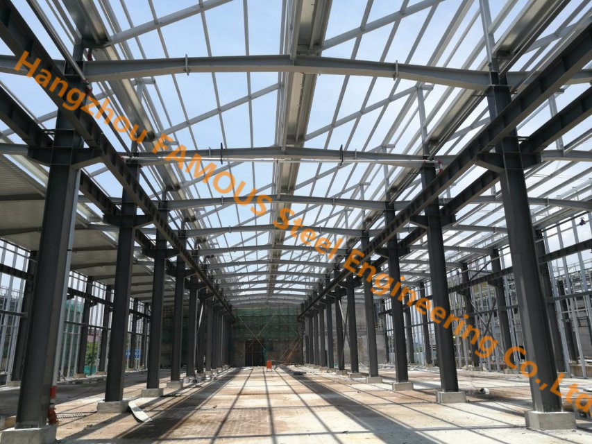Quality Pre-engineered Steel Structure Frame Building System Long Span Warehouse wholesale